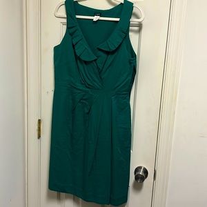 J Crew Green Dress
